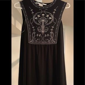 Max Studio black swim/pool/beach cover